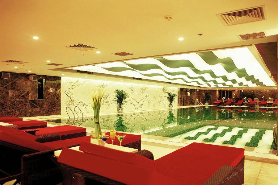 Beijing Xinjiang Mansion Hotel Haidian Buitenkant foto